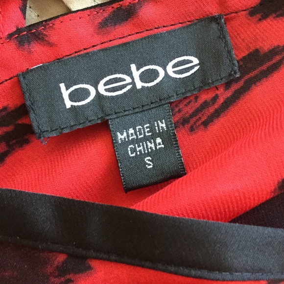 SOLD❌Bebe red leopard top - Picture 5 of 7